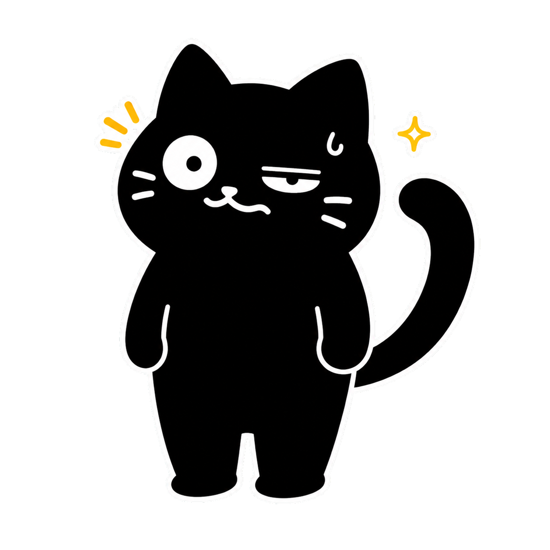 gmeow mascot full body